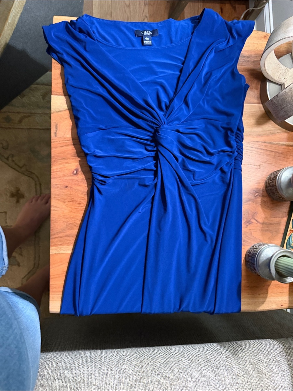 Ralph Lauren - Chaps Blue Strech Dress
